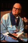 Actor Robert Morse as author Truman Capote in a scene from the Broadway production of the one-man play "Tru." (New York)