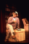 Actor Robert Morse as author Truman Capote in a scene from the Broadway production of the one-man play "Tru." (New York)