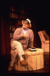 Actor Robert Morse as author Truman Capote in a scene from the Broadway production of the one-man play "Tru." (New York)