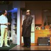 R-L) Actors Tommy Lee Jones, Peter Boyle and Louis Zorich in a scene from the New York Shakespeare Festival production of the play "True West." (New York)