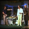 L-R) Actors Tommy Lee Jones, Louis Zorich and Peter Boyle  in a scene from the New York Shakespeare Festival production of the play "True West." (New York)