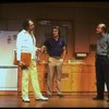 L-R) Actors Louis Zorich, Tommy Lee Jones and Peter Boyle  in a scene from the New York Shakespeare Festival production of the play "True West." (New York)