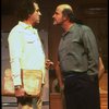 L-R) Actors Louis Zorich and Peter Boyle  in a scene from the New York Shakespeare Festival production of the play "True West." (New York)