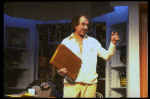 L-R) Actors Tommy Lee Jones and Louis Zorich in a scene from the New York Shakespeare Festival production of the play "True West." (New York)