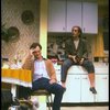 R-L) Actors Gary Sinise and John Malkovich in a scene from the off-Broadway revival of the play "True West." (New York)