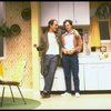 R-L) Actors Gary Sinise and John Malkovich in a scene from the off-Broadway revival of the play "True West." (New York)