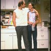 R-L) Actors Gary Sinise and John Malkovich in a scene from the off-Broadway revival of the play "True West." (New York)