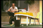 Actor John Malkovich in a scene from the off-Broadway revival of the play "True West." (New York)