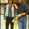 L-R) Actor/brothers Dennis and Randy Quaid from the off-Broadway revival of the play "True West." (New York)