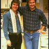 L-R) Actor/brothers Dennis and Randy Quaid from the off-Broadway revival of the play "True West." (New York)