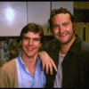 L-R) Actor/brothers Dennis and Randy Quaid in a scene from the off-Broadway revival of the play "True West." (New York)