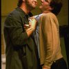 Actor/brothers Dennis and Randy Quaid in a scene from the off-Broadway revival of the play "True West." (New York)