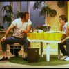 L-R) Actor/brothers Dennis and Randy Quaid in a scene from the off-Broadway revival of the play "True West." (New York)