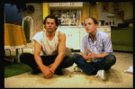 L-R) Actors Bruce Lyons and Dan Butler in a scene from the off-Broadway revival of the play "True West." (New York)