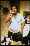 Actor Jim Belushi in a scene from the off-Broadway revival of the play "True West." (New York)