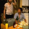 L-R) Actors Daniel Stern and Tim Matheson in a scene from the off-Broadway revival of the play "True West." (New York)