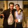 L-R) Actors Daniel Stern and Tim Matheson in a scene from the off-Broadway revival of the play "True West." (New York)