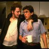 L-R) Actors Daniel Stern and Tim Matheson in a scene from the off-Broadway revival of the play "True West." (New York)