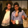 L-R) Actors Daniel Stern and Tim Matheson in a scene from the off-Broadway revival of the play "True West." (New York)