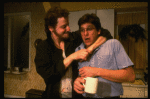 L-R) Actors Daniel Stern and Tim Matheson in a scene from the off-Broadway revival of the play "True West." (New York)