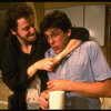 L-R) Actors Daniel Stern and Tim Matheson in a scene from the off-Broadway revival of the play "True West." (New York)