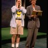L-R) Actors John Glover and Nathan Lane in a scene from the Broadway production of the play "Love! Valour! Compassion!." (New York)