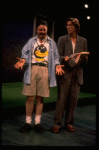 L-R) Actors John Glover and Nathan Lane in a scene from the Broadway production of the play "Love! Valour! Compassion!." (New York)
