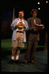L-R) Actors John Glover and Nathan Lane in a scene from the Broadway production of the play "Love! Valour! Compassion!." (New York)