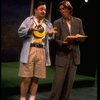 L-R) Actors John Glover and Nathan Lane in a scene from the Broadway production of the play "Love! Valour! Compassion!." (New York)