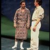 R-L) Actors Anthony Heald and Nathan Lane in a scene from the Broadway production of the play "Love! Valour! Compassion!." (New York)