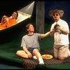 L-R) Actors John Glover, Anthony Heald and Nathan Lane in a scene from the Broadway production of the play "Love! Valour! Compassion!." (New York)