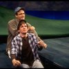 T-B) Actors John Benjamin Hickey and Anthony Heald in a scene from the Broadway production of the play "Love! Valour! Compassion!." (New York)