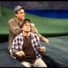 T-B) Actors John Benjamin Hickey and Anthony Heald in a scene from the Broadway production of the play "Love! Valour! Compassion!." (New York)