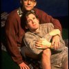 T-B) Actors John Benjamin Hickey and Anthony Heald in a scene from the Broadway production of the play "Love! Valour! Compassion!." (New York)