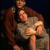T-B) Actors John Benjamin Hickey and Anthony Heald in a scene from the Broadway production of the play "Love! Valour! Compassion!." (New York)