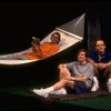 R-L) Actors John Glover, John Benjamin Hickey and Anthony Heald in a scene from the Broadway production of the play "Love! Valour! Compassion!." (New York)