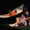 R-L) Actors John Glover, John Benjamin Hickey and Anthony Heald in a scene from the Broadway production of the play "Love! Valour! Compassion!." (New York)