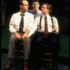 L-R) Actors John Benjamin Hickey, Justin Kirk and Anthony Heald in a scene from the Broadway production of the play "Love! Valour! Compassion!." (New York)