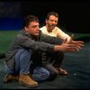 T-B) Actors Stephen Bogardus and Justin Kirk in a scene from the Broadway production of the play "Love! Valour! Compassion!." (New York)