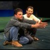 T-B) Actors Stephen Bogardus and Justin Kirk in a scene from the Broadway production of the play "Love! Valour! Compassion!." (New York)