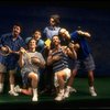 L-R) Actors Nathan Lane, Anthony Heald, Justin Kirk, John Glover, Stephen Bogardus and John Benjamin Hickey in a scene from the Broadway production of the play "Love! Valour! Compassion!." (New York)