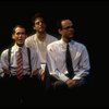 L-R) Actors Stephen Spinella, Justin Kirk and John Benjamin Hickey in a scene from the Manhattan Theater Club production of the play "Love! Valour! Compassion!." (New York)