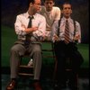 L-R) Actors Stephen Spinella, Justin Kirk and John Benjamin Hickey in a scene from the Manhattan Theater Club production of the play "Love! Valour! Compassion!." (New York)