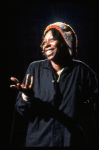 Actress Whoopi Goldberg in a scene from her one-woman Broadway show "Whoopi Goldberg." (New York)