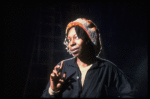 Actress Whoopi Goldberg in a scene from her one-woman Broadway show "Whoopi Goldberg." (New York)