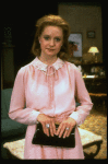 Actress Swoosie Kurtz in a scene from the Long Wharf Theatre production of the play "Who's Afraid Of Virginia Woolf?"