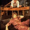 Actors Rosemary Prinz and Jack Lemmon in a scene from the Broadway production of the play "Tribute." (New York)