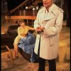 Actors Rosemary Prinz and Jack Lemmon in a scene from the Broadway production of the play "Tribute." (New York)