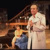 Actors Rosemary Prinz and Jack Lemmon in a scene from the Broadway production of the play "Tribute." (New York)