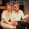 Actors Rosemary Prinz and Jack Lemmon in a scene from the Broadway production of the play "Tribute." (New York)